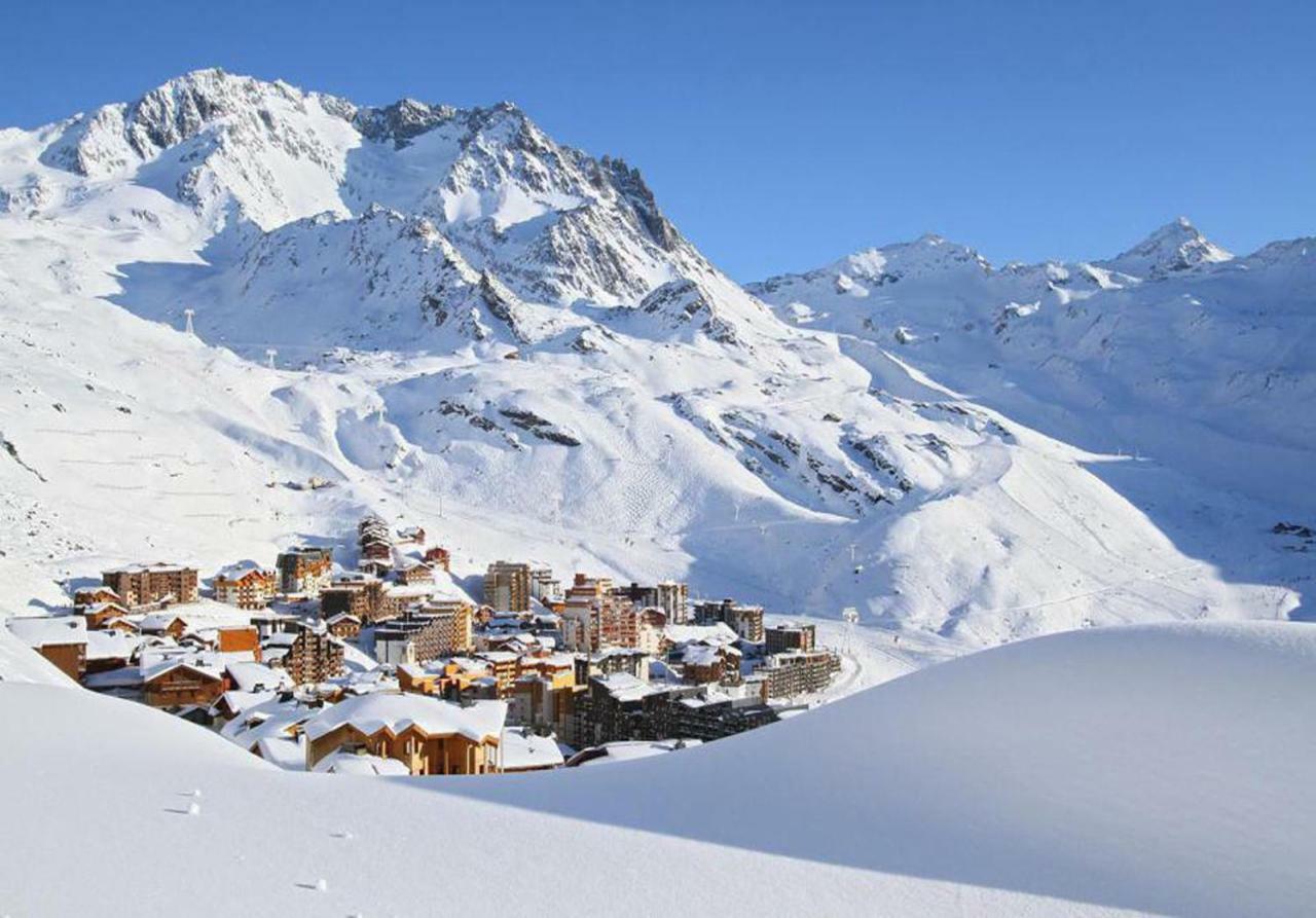 Dernier Etage Avec Vue Sur Les Montagnes Emplacement Exceptionnel Au Coeur De Val Thorens Ski Aux Pieds Prestations Incluses Ngoại thất bức ảnh
